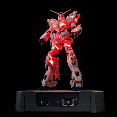 RG 1/144  高达基地专属商品 RX-0 独角兽高达（毁灭模式）TWC版（发光固态塑像）