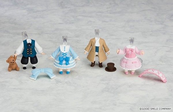 黏土人配件系列 换装用萝莉塔裝