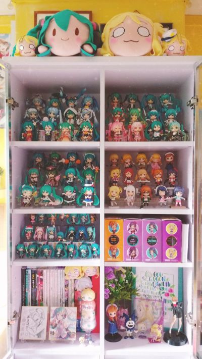 粘土人 #075 赛车良笑和VOCALOID 初音未来 黑色版