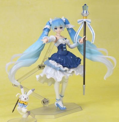 figma#EX-054 Vocaloid 初音未来&Rabbit Yukine 公主 雪未来 2019