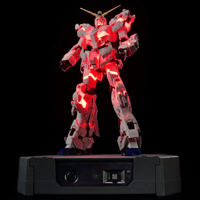 RG 1/144  高达基地专属商品 RX-0 独角兽高达（毁灭模式）TWC版（发光固态塑像）