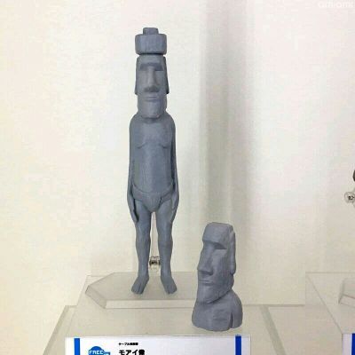 figma#SP-127  桌上美术馆 复活节岛 摩艾石像
