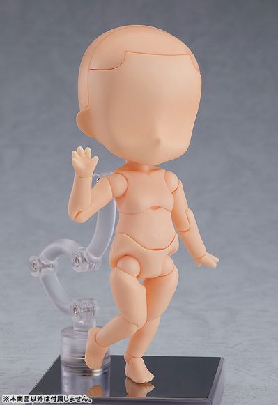 粘土娃 多变头部 （桃色/肉桂色/奶油色）