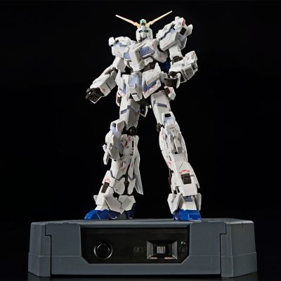 RG 1/144  高达基地专属商品 RX-0 独角兽高达（毁灭模式）TWC版（发光固态塑像）