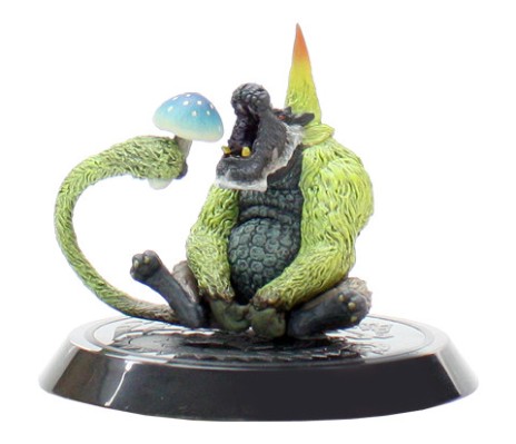 CAPCOM FIGURE BUILDER 怪物猎人 桃毛兽王 Green ver. 