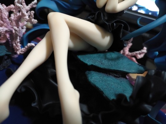 初音未来 歌姬计划 F 初音未来 水珠花纹比基尼泳装