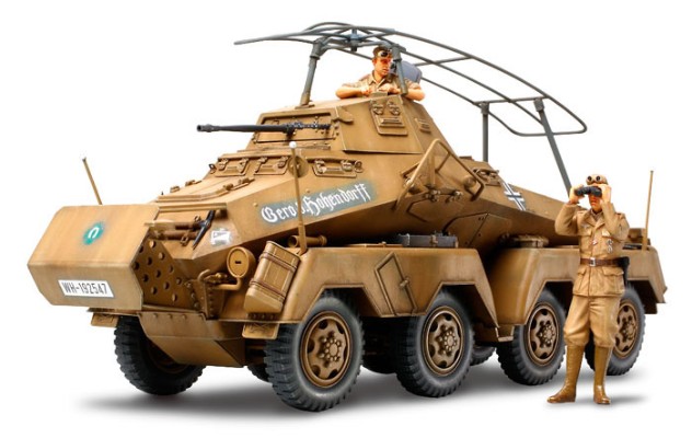 35297 1/35 德国 8轮重型装甲车 Sd.Kfz.232 非洲军团