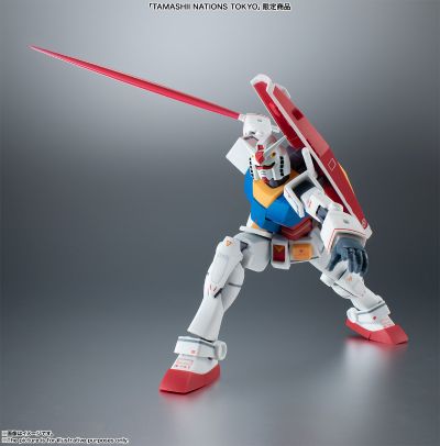 ROBOT魂＜机动战士系列＞  RX-78-2 元祖高达 剧中版 ~拟真标识~