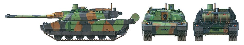 35362 1/35 法国勒克莱尔主战坦克2型