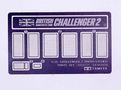 35277 1/35 英国 挑战者2号 主战坦克 蚀刻部件 套装