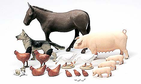 26018 1/35 动物 套装 （完成品）