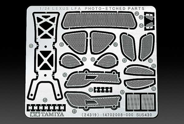 24325 1/24 雷克萨斯 LFA 透明版