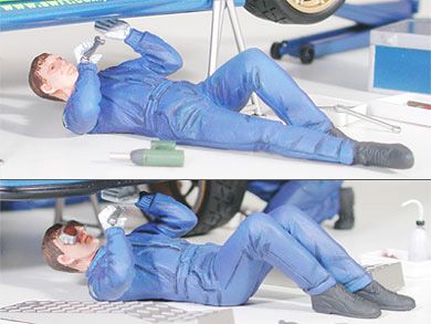 24266 1/24 拉力赛技师套装