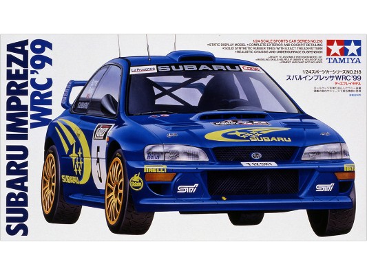 24218 1/24 斯巴鲁 翼豹 WRC 1999