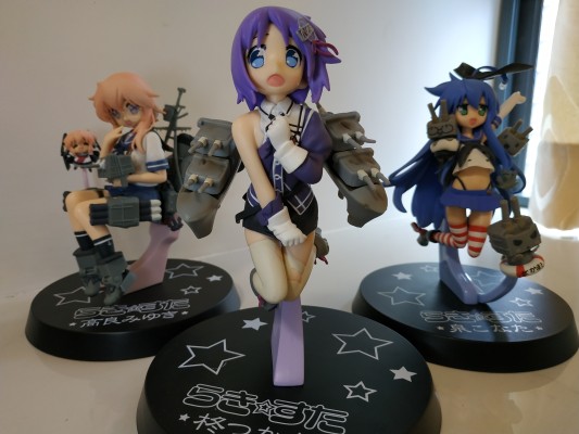 PM 手办 舰队Collection -舰娘-&幸运星 泉此方 岛风 cosplayver.