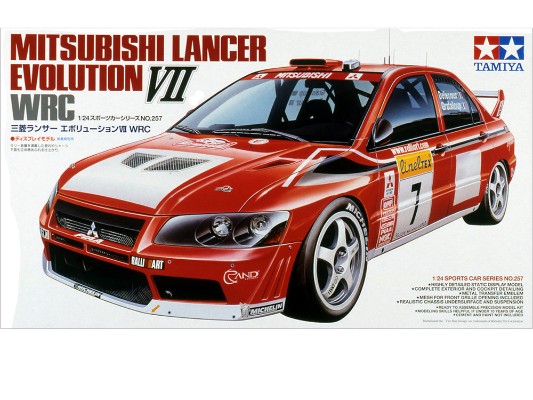 24257 1/24 三菱 蓝瑟 EVOLUTION 七代 WRC