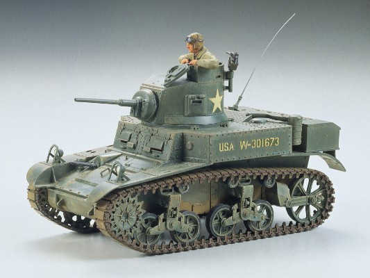 35042 1/35 美国 M3 斯图亚特 轻型坦克