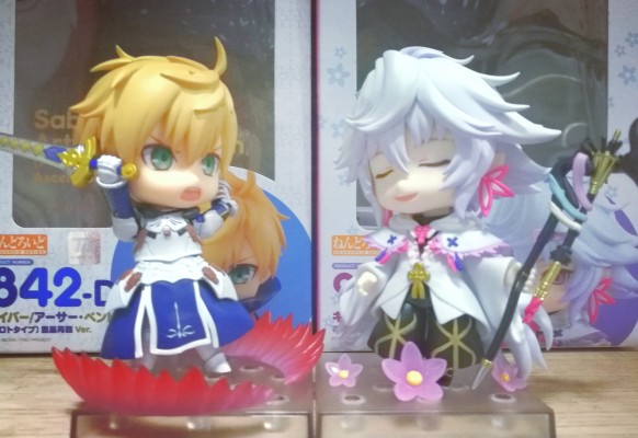 粘土人#842-DX Fate/Grand Order 亚瑟・潘德拉贡 灵基再临 Ver.