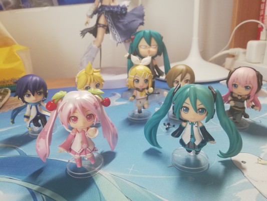 迷你黏土人 初音未来 りにゅーある VOCALOID 初音未来 V3 