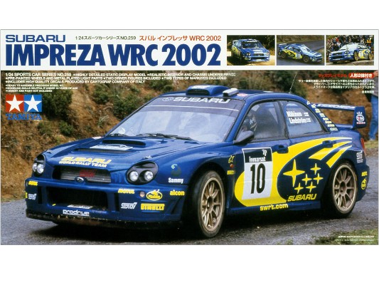 24259 1/24 斯巴鲁 翼豹 WRC 2002