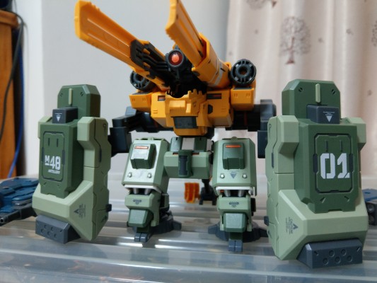 硬核机甲 圆锤 攻城型/粒子炮型