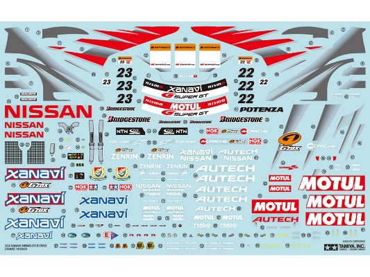 24308 1/24 日产 NISMO GT-R（R35）XANAVI