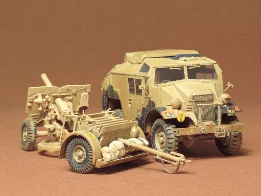 35044 1/35 英国 25磅炮＆四驱牵引车