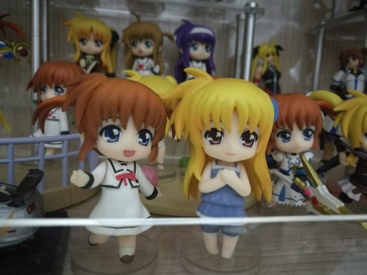 迷你黏土人 魔法少女奈叶MOVIE 1st 高町奈叶 School Uniform 