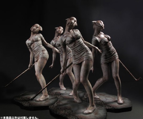 【豆魚雷流通限定】寂静岭2 Bubble Head Nurse 1/6  PVC人物雕像 单品