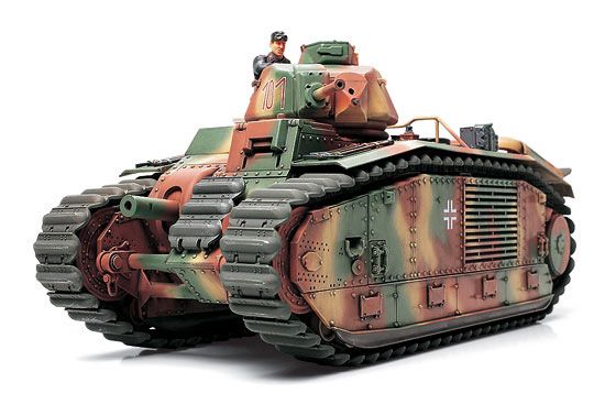 35287 1/35 B1 bis 重型坦克（德军涂装）