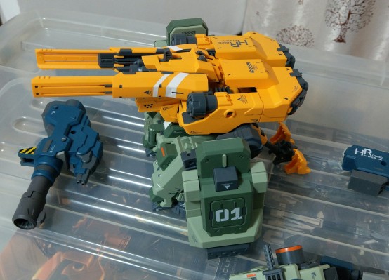 硬核机甲 圆锤 攻城型/粒子炮型