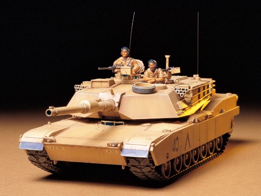 35156 1/35 美国 M1A1 艾布拉姆斯 主战坦克  120mm炮