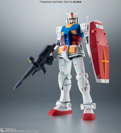 ROBOT魂＜机动战士系列＞  RX-78-2 元祖高达 剧中版 ~拟真标识~