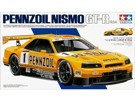24216 1/24 日产 NISMO GT-R (R34) PENNZOIL