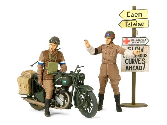 35316 1/35 英国陆军 军用摩托车 BSA M20 MP套装