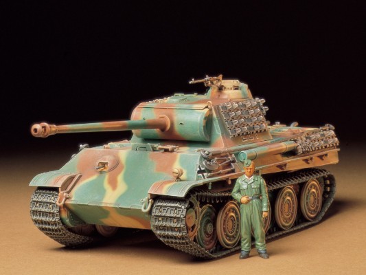 35174 1/35 德国 豹式 中型坦克 G型 钢轮规格