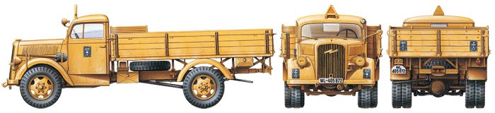 35291 1/35 德国 3吨 4×2 货运卡车 