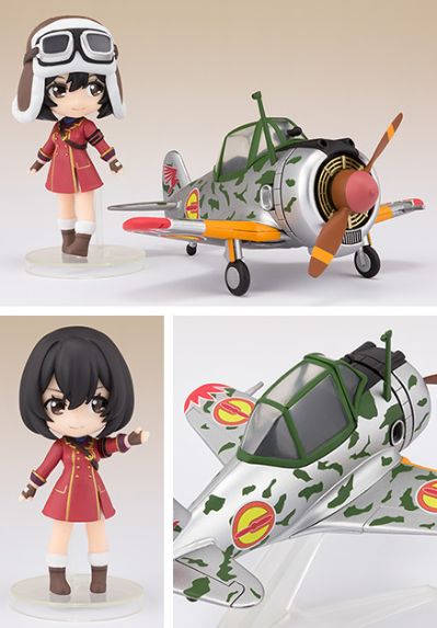 Figuarts mini 荒野的寿飞行队 姬莉叶&隼一型