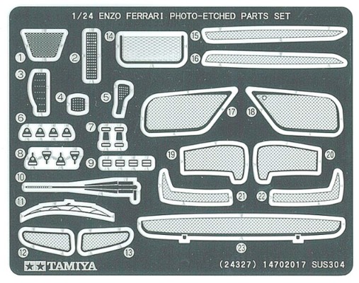 24327 1/24 法拉利 恩佐 （附细节件）