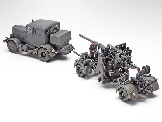 37027 1/48 德国重型牵引车SS-100·88毫米炮FLAK 37防空炮