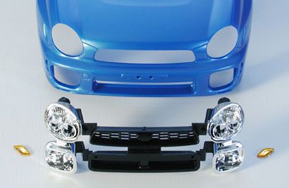 24231 1/24 斯巴鲁 翼豹 WRX STi