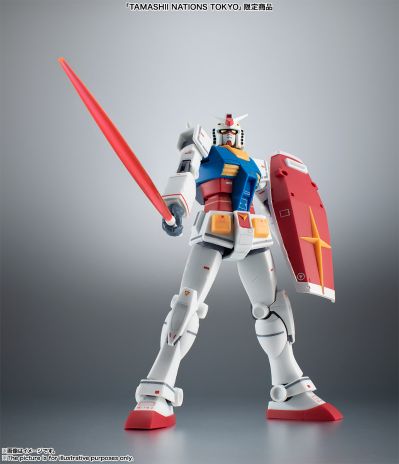 ROBOT魂＜机动战士系列＞  RX-78-2 元祖高达 剧中版 ~拟真标识~