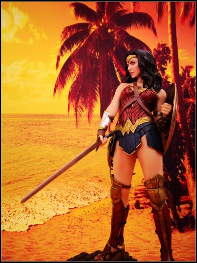 ARTFX Statue 神奇女侠 戴安娜·普林斯 电影版 