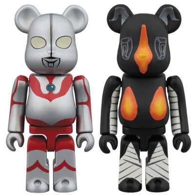 Bear Brick 奥特曼＆绝顿 2 PACK[medicom]《発売済・在库品》
