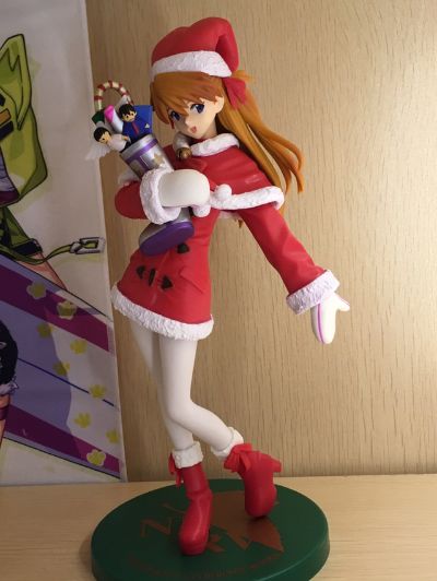 新世纪福音战士 圣诞手办  明日香