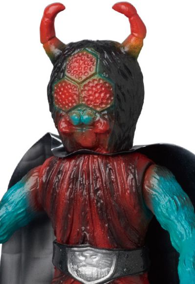 东映 Retro Sofubi Collection 假面骑士 蜘蛛男 Middle Size