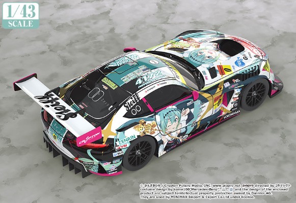 1/43 GOODSMILE 初音未來 AMG 2018最終戰ver.