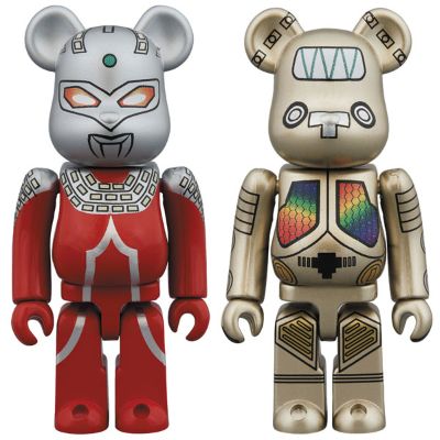 Bear Brick 奥特曼セブン＆KINGジョー 2 PACK[medicom]《発売済・在库品》