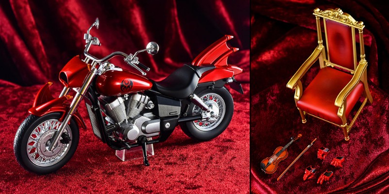 S.H.F MACHINE KIVA 机车&玉座 小提琴配件套装（魂限）