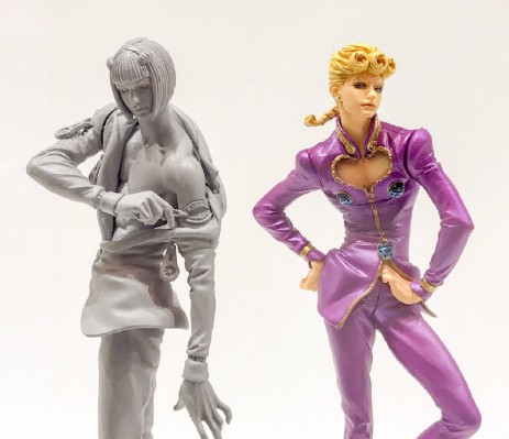 JoJo的奇妙冒险 黄金之风 乔鲁诺·乔巴拿 手办笔